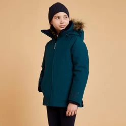 Kids' Waterproof Horse Riding Parka 500 Warm
