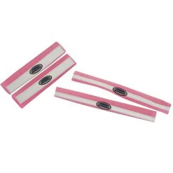 Weatherbeeta Reflective Horse Bridle (Pack Of 4) (Pink)