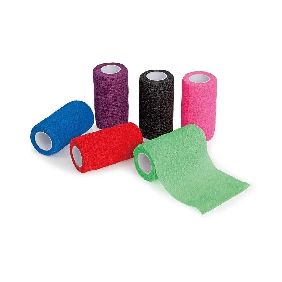 Horses Cohesive Bandages (Pack Of 12) (Black) 6 Horses Cohesive Bandages (Pack Of 12) (Black) - Image 4