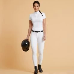 Women's Horse Riding Short-Sleeved Show Polo Shirt 500 27 Women's Horse Riding Short-Sleeved Show Polo Shirt 500 -Equestrian Equipment Store k34a1c8fdd228b31fd83755c282c64175