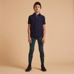 Refurbished Boys Horse Riding Short-Sleeved Polo 140 -Equestrian Equipment Store k388ad2d0454acfcbe72166ba35fbc891