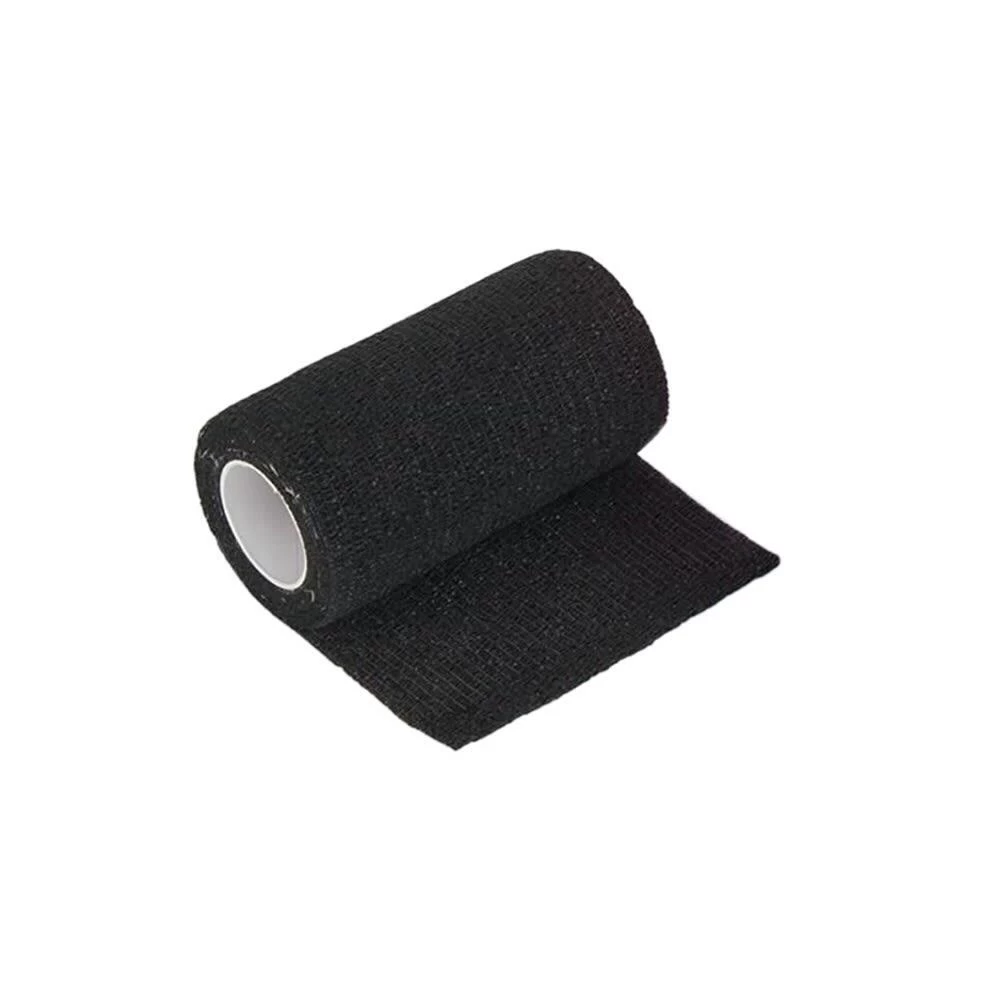 Horses Cohesive Bandages (Pack Of 12) (Black) 4 Horses Cohesive Bandages (Pack Of 12) (Black) - Image 2