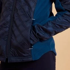 Kids' Horse Riding Bi-Material Warm Fleece 500 -Equestrian Equipment Store k49f611a8da32e0ec4e7df9bad4a47dd4