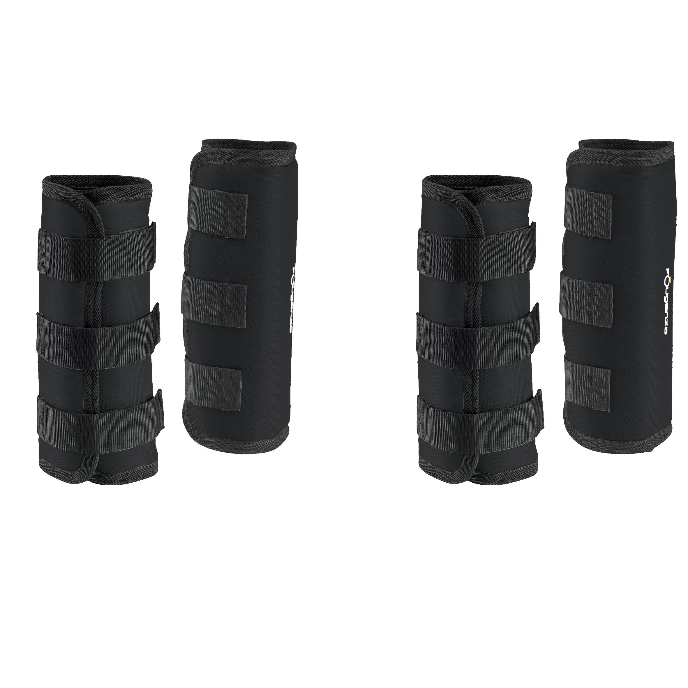 Horse Riding Shipping Boots For Horse And Pony Traveller 300 4-Pack 3 Horse Riding Shipping Boots For Horse And Pony Traveller 300 4-Pack