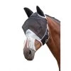 Fine Mesh Horse Fly Mask With Ears & Nose Fringe (Black) 2 Fine Mesh Horse Fly Mask With Ears & Nose Fringe (Black) -Equestrian Equipment Store k5bf53ef32cbad434ef43f81b78262d54