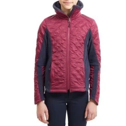 Kids' Horse Riding Bi-Material Warm Fleece 500 -Equestrian Equipment Store k5f4312544be4fa44298a568114cbe320