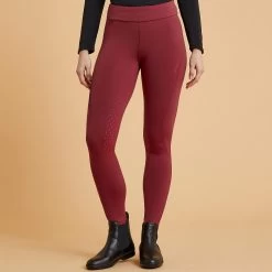 Women's Horse Riding Full Grip Leggings 500 -Equestrian Equipment Store k62c5c64752fde537b61c6bca0dc3a6d5