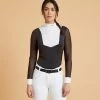 Women's Long-Sleeved Horse Riding Show Polo Shirt 900 -Equestrian Equipment Store k774872f0c1eedd8c7f5c2142d7b38045