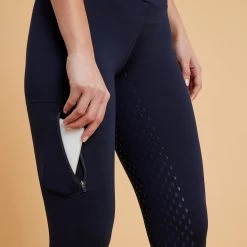 Women's Horse Riding Full Grip Leggings 500 -Equestrian Equipment Store k83baab2241846db647b5da44d7943178