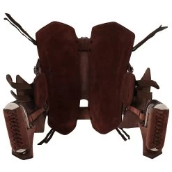 Horse Riding Hacking Saddle For Horse Escape - Brown -Equestrian Equipment Store k8cdf308b431f769d59bab7a09b3749da