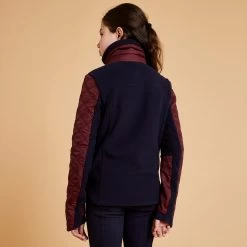 Kids' Horse Riding Bi-Material Warm Fleece 500 -Equestrian Equipment Store k942227a7f8545101d638a0cdd4002c1e