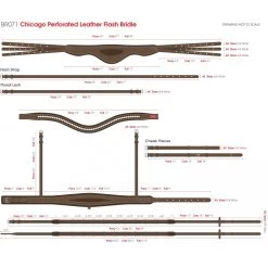 Chicago Breathable Leather Bridle -Equestrian Equipment Store k9c0da4528877cdf9e8423d45618bef1e
