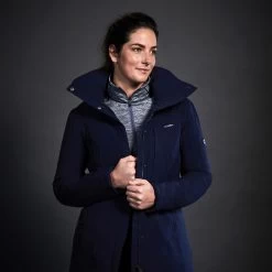 Weatherbeeta KYLA WOMEN'S WATERPROOF RIDING JACKET NAVY -Equestrian Equipment Store k9c74422d8ee4446ca9c3126c548bca85
