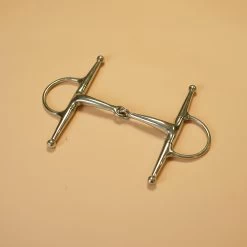 Single-Jointed Full Cheek Snaffle Bit For Horse & Pony