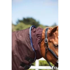 Weatherbeeta Comfitec Medium Ultra Cozi Detachaneck Turnout Rug (Charcoal/Blue/White) -Equestrian Equipment Store kbd62686a00ea45e2de2e46540b3e24f5