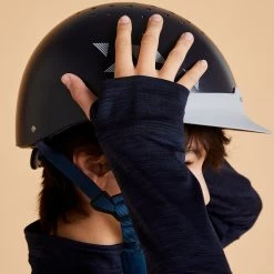 Kids' Horse Riding Long-Sleeved Warm Polo Shirt 500 -Equestrian Equipment Store ke5dd84648287debc567df5e51d2154a3