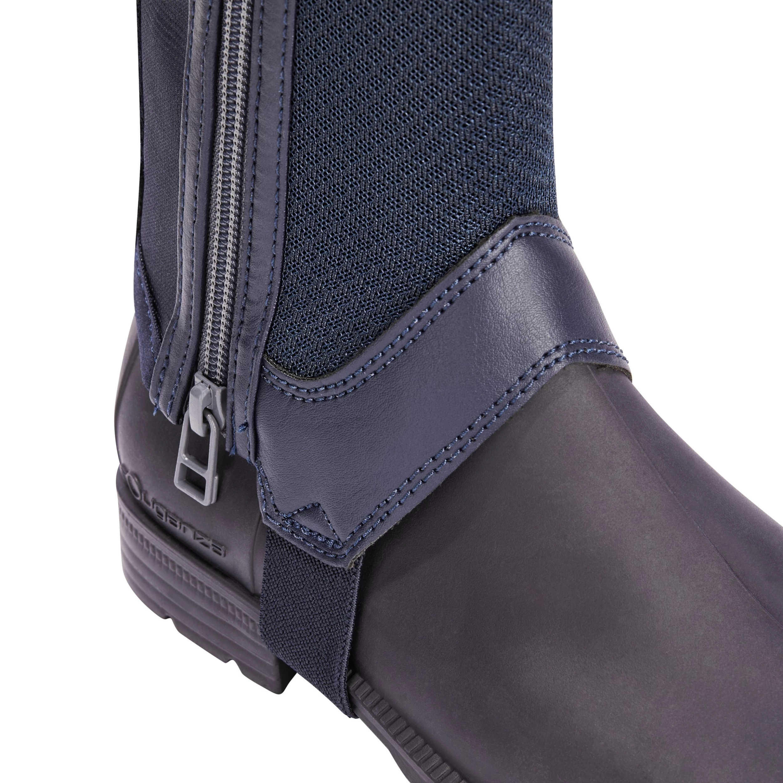 Kids' Horse Riding Mesh Half Chaps 100 8 Kids' Horse Riding Mesh Half Chaps 100 - Image 6